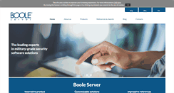 Desktop Screenshot of booleserver.com